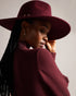 ABBIEA-Hats-Step out in style with ABBIEA. With a wide brim to shield you from the sun, this felt hat adds a fashionable finishing touch to your look. Felt hat Pure wool Leather trim with buckle T accented keeper loop Wide brim- Ted Baker Romania